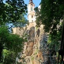 Tower of the castle Zámek Decín